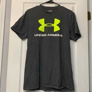 UA men’s heat gear Small loose fit